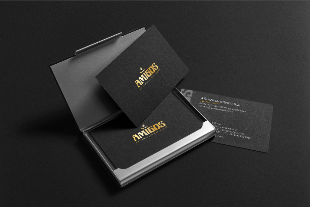 Amigos caffè restyling branding