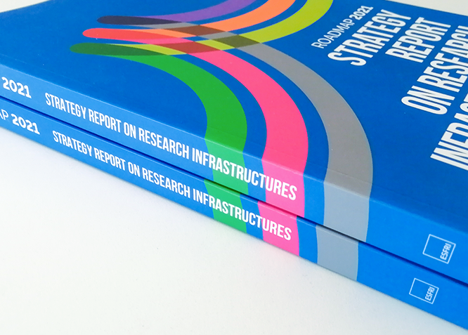 ESFRI Roadmap21 Book graphic design