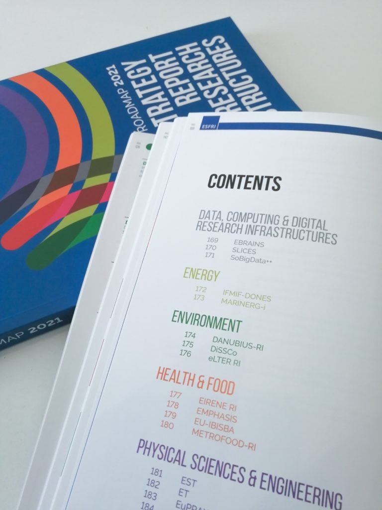 Design book ESFRI content