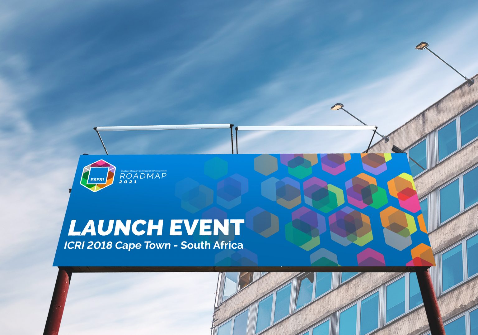 ESFRI Event visual identity tabellone