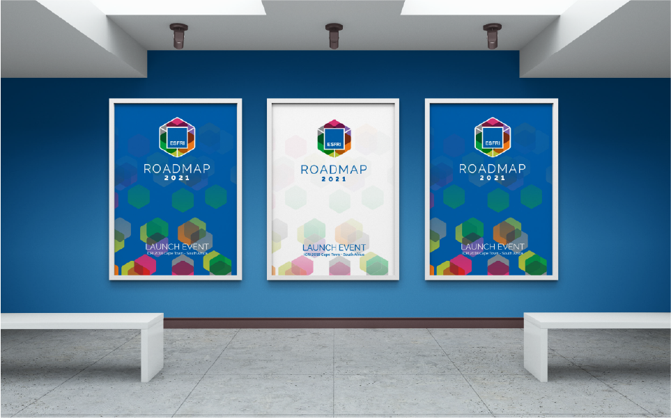 ESFRI Event visual identity poster